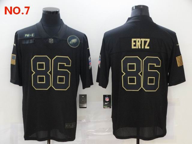 Men's Philadelphia Eagles #86 Zach Ertz Jersey NO.7;